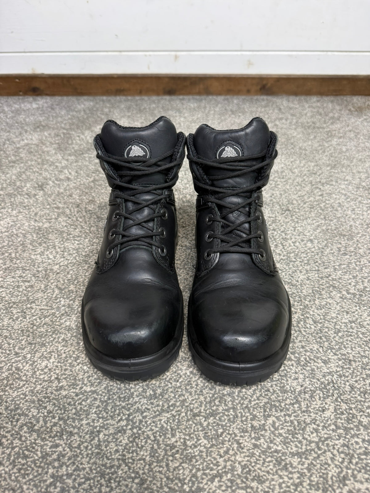 Ex Police Bata Industrials Leather Safety Boots Work Security Boots UK 5