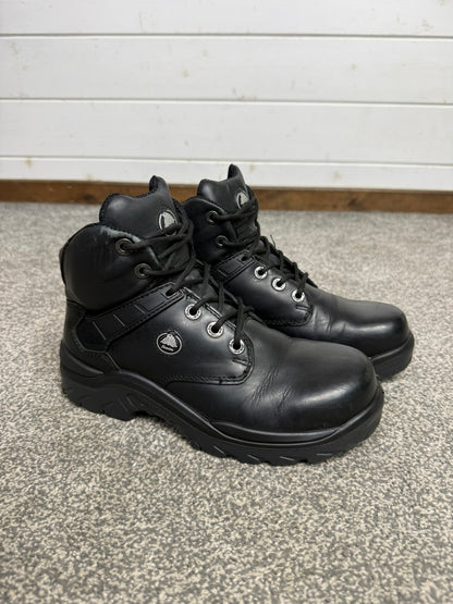 Ex Police Bata Industrials Leather Safety Boots Work Security Boots UK 5