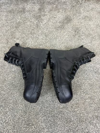 Magnum Elite Shield Met Black Leather Combat Boots UK 9 Ex Police Security Work