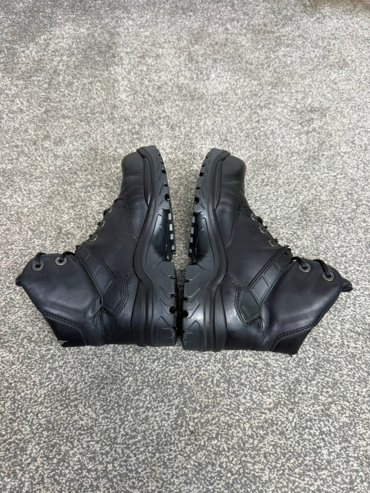 Ex Police Bata Industrials Leather Safety Boots Work Security Boots UK 5
