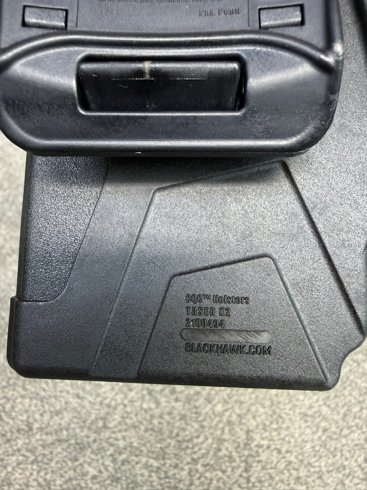 Blackhawk CQC Taser X2 Holster Holder For Duty Belt Ex Police Airsoft Cosplay