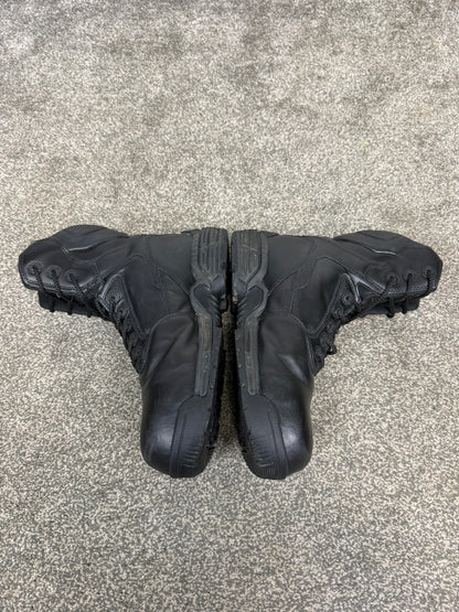 Magnum Stealth Force 8.0 Combat Boots Black Leather UK 8 Ex Police Security