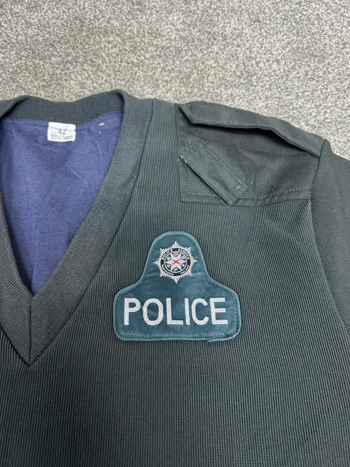 Northern Ireland Police PSNI Showerproof Jumper Lined Pullover Collector Display