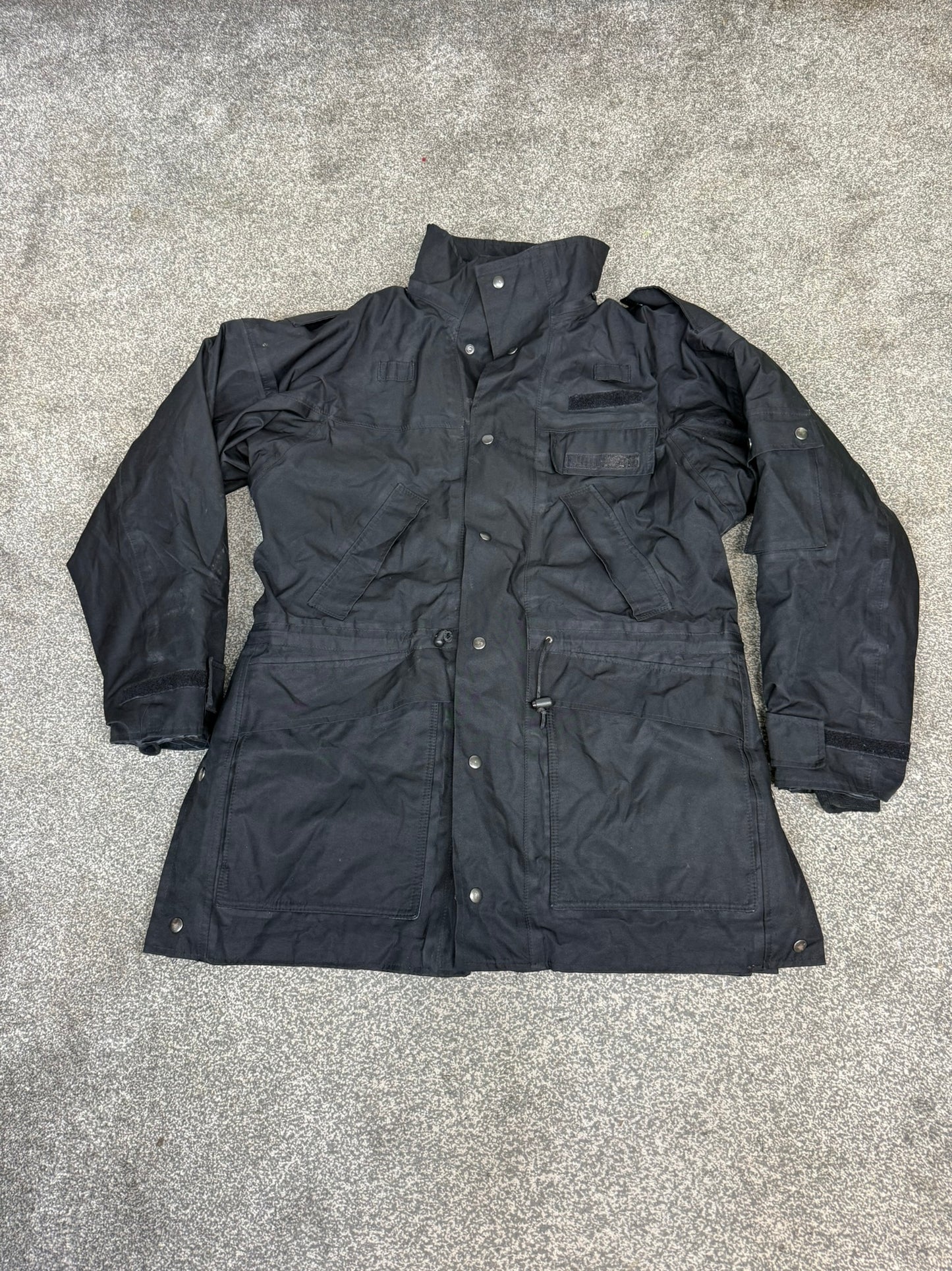 Ex Police Covert Waterproof Jacket With Fleece Liner BADGED Medium Collector Display Film Uniform