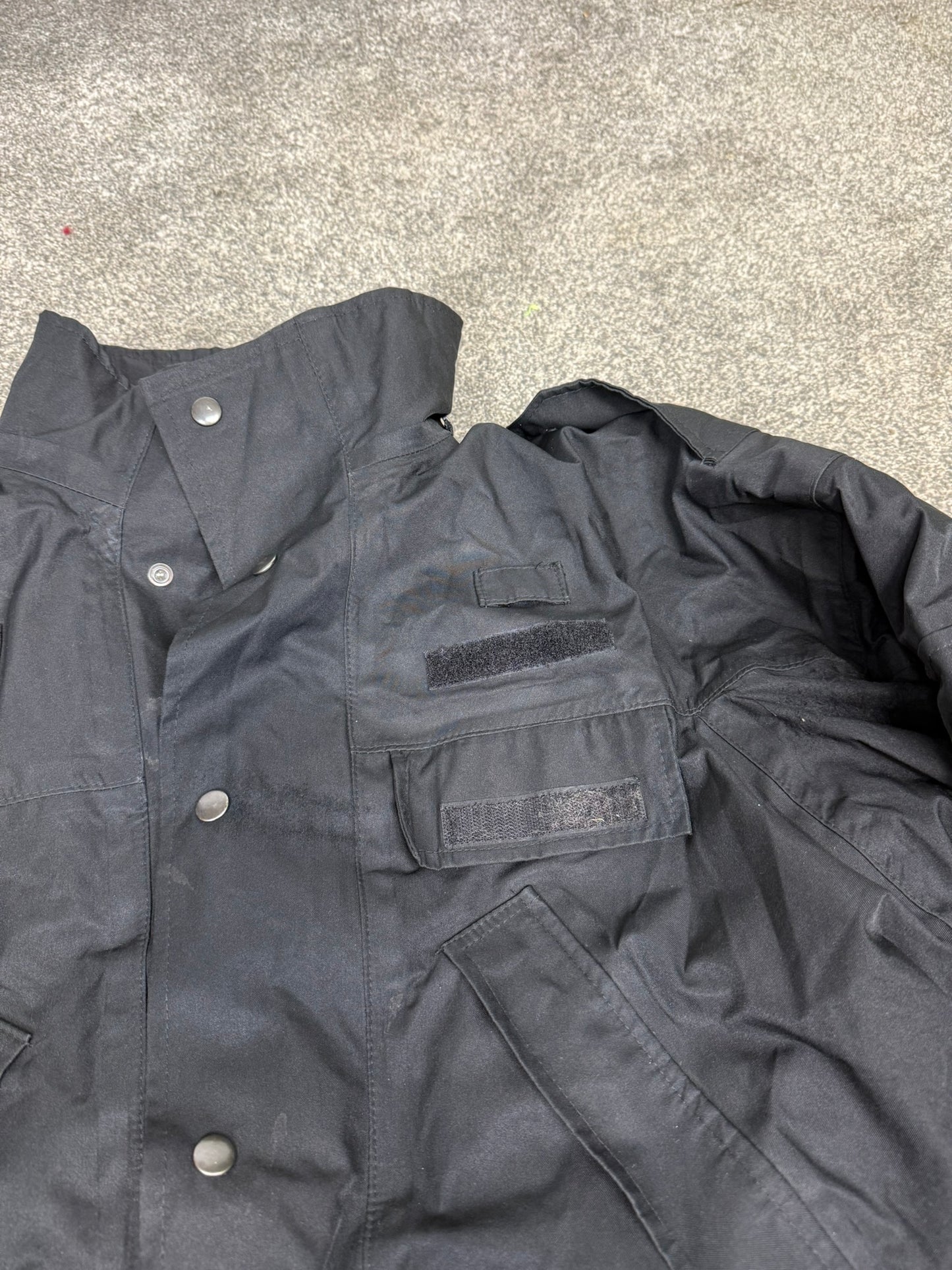 Ex Police Covert Waterproof Jacket With Fleece Liner BADGED Medium Collector Display Film Uniform