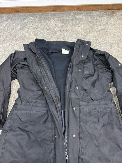 Ex Police Covert Waterproof Jacket With Fleece Liner BADGED Medium Collector Display Film Uniform