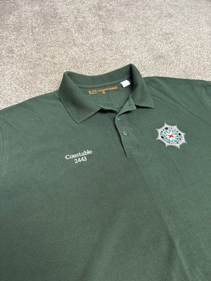 Northern Ireland Police PSNI Polo Shirt 5.11 Tactical BADGED Embroidered - XL Collector Display