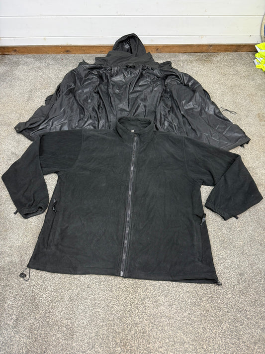 Arktis Avenger Jacket Smock B315 Ripstop Waterproof Black Ex Police Security - XXL