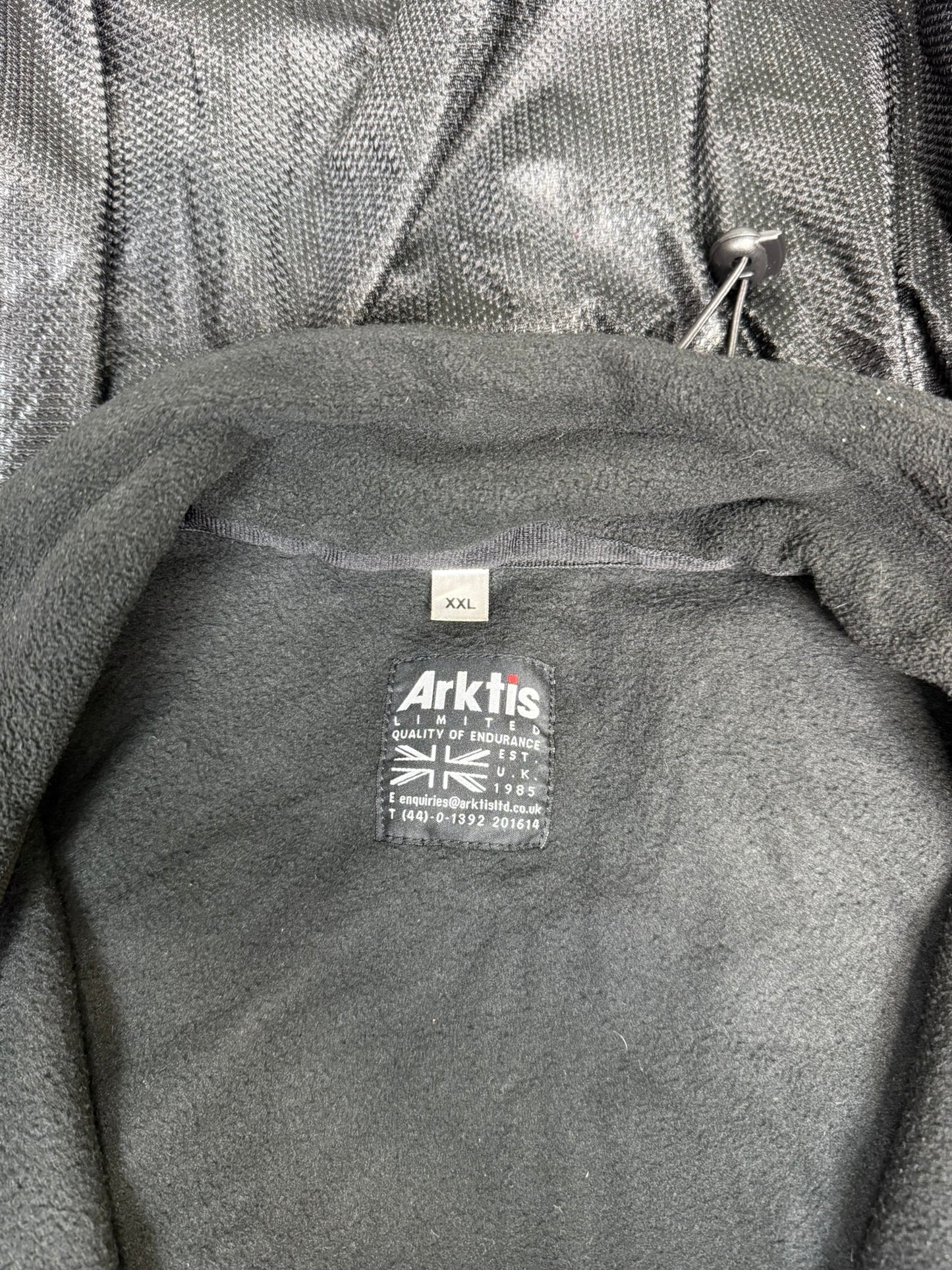 Arktis Avenger Jacket Smock B315 Ripstop Waterproof Black Ex Police Security - XXL