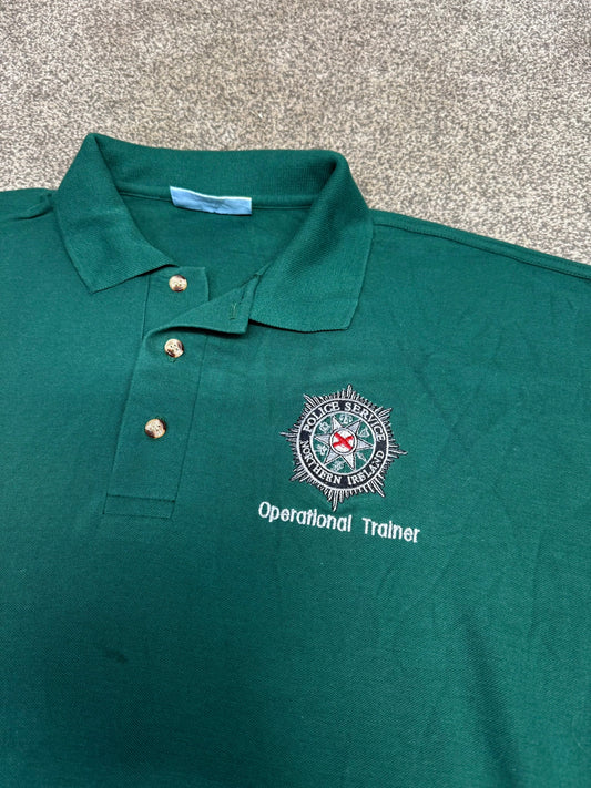 Northern Ireland Police PSNI Polo Shirt Operational Trainer BADGED Embroidered - XL Collector Display