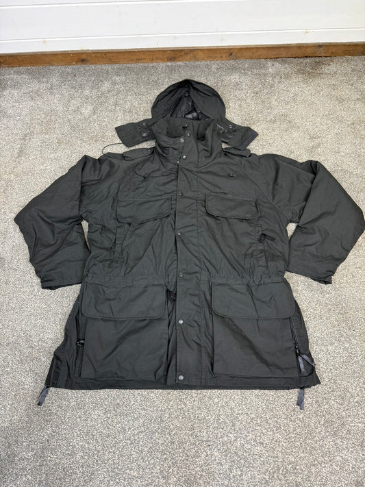 Arktis Avenger Jacket Smock B315 Ripstop Waterproof Black Ex Police Security - XXL