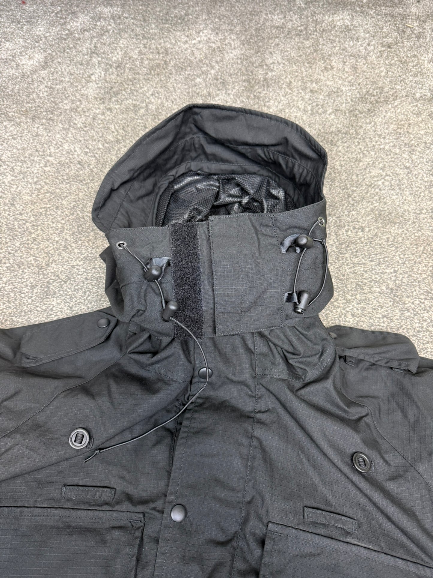 Arktis Avenger Jacket Smock B315 Ripstop Waterproof Black Ex Police Security - XXL