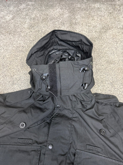 Arktis Avenger Jacket Smock B315 Ripstop Waterproof Black Ex Police Security - XXL