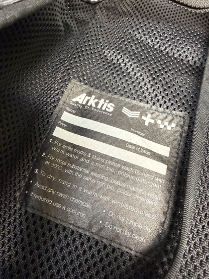 Ex Police Arktis Black Tactical Taser Vest Utility Vest SMALL - VGC Airsoft Security Patrol