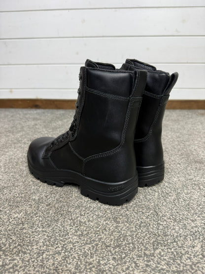 Magnum Elite Shield Black Leather Combat Patrol Boots UK 5 - VGC Security Work