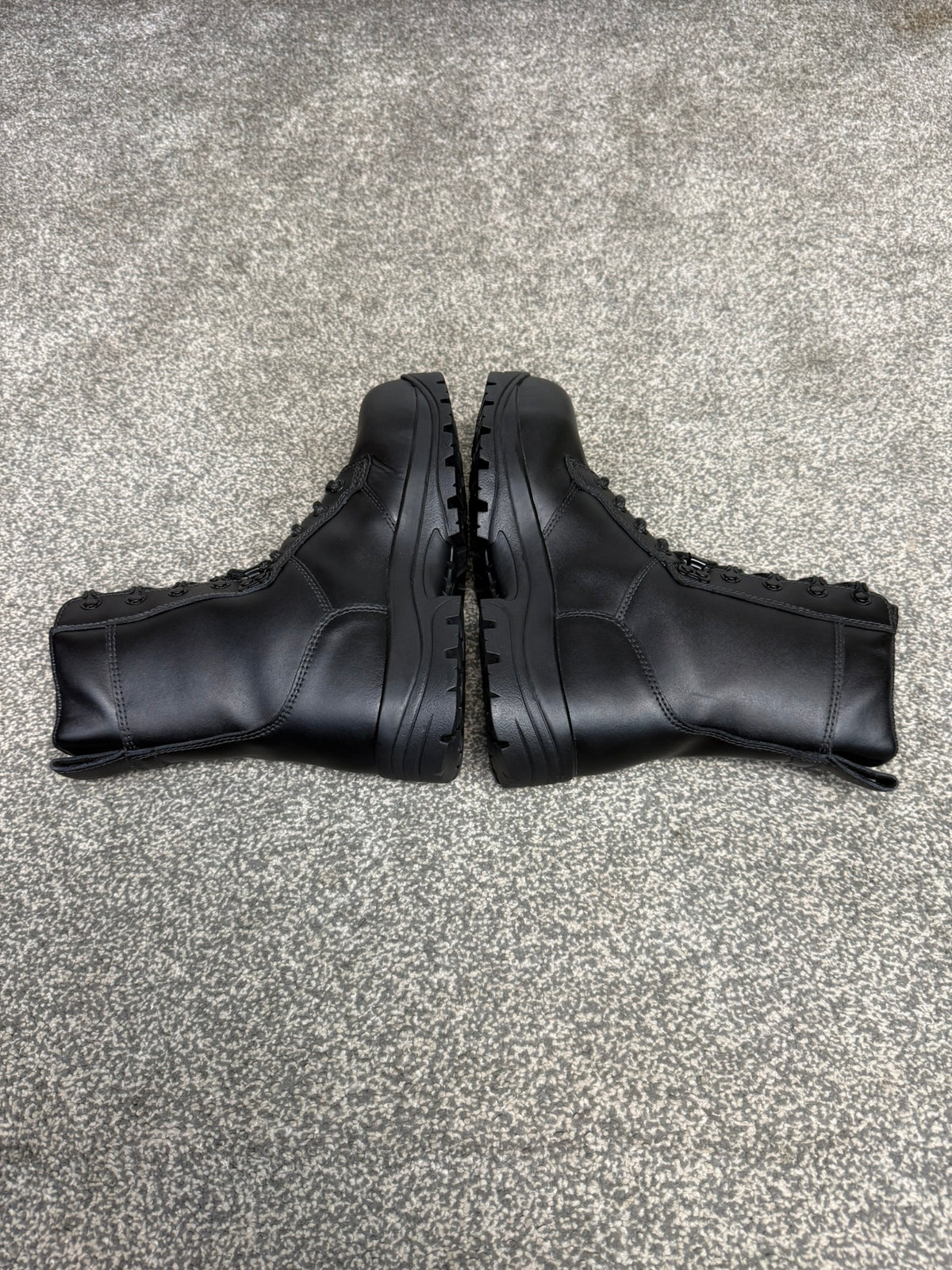 Magnum Elite Shield Black Leather Combat Patrol Boots UK 5 - VGC Security Work