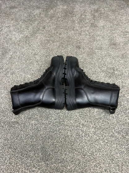 Magnum Elite Shield Black Leather Combat Patrol Boots UK 5 - VGC Security Work