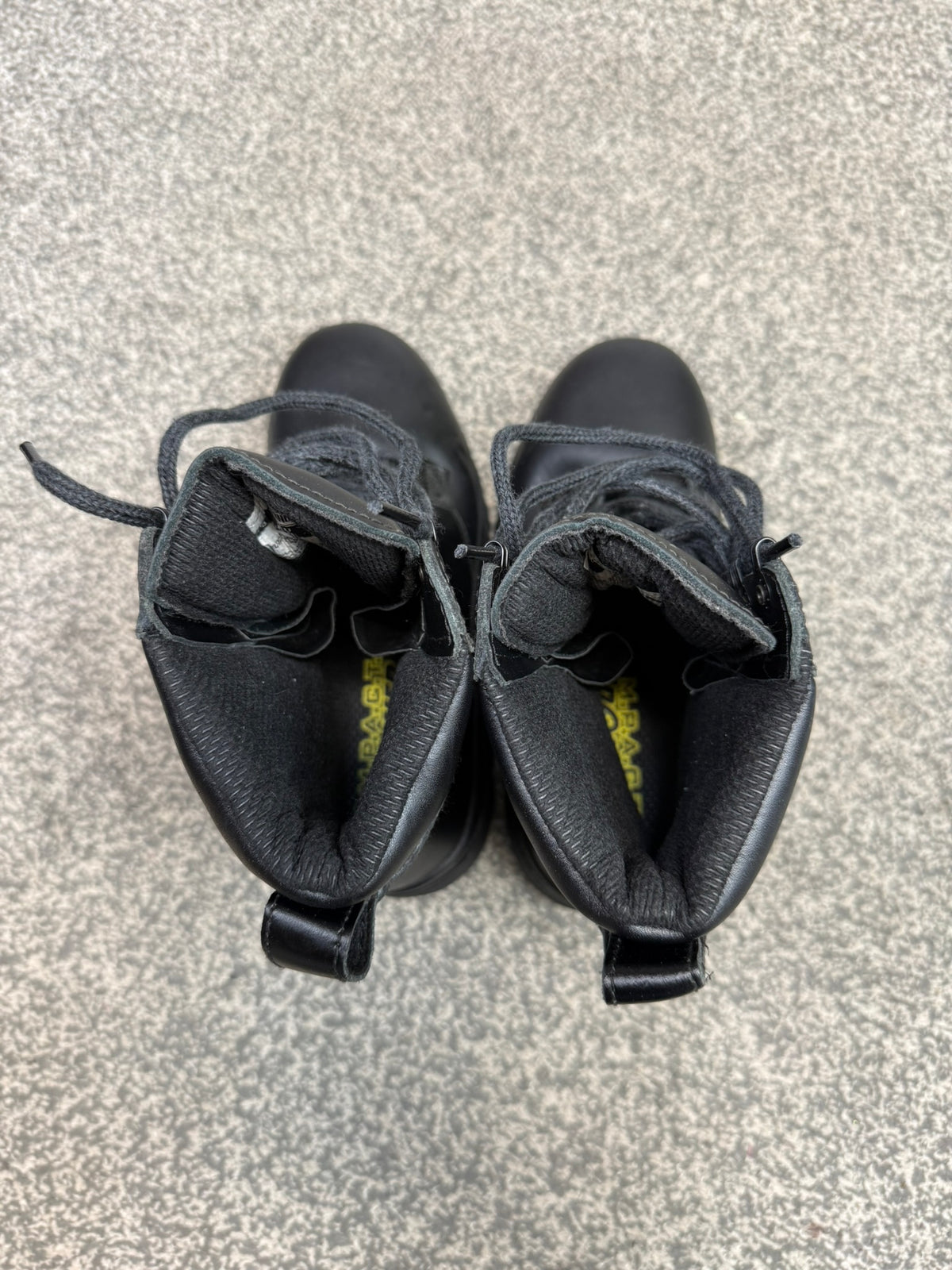 Magnum Elite Shield Black Leather Combat Patrol Boots UK 5 - VGC Security Work