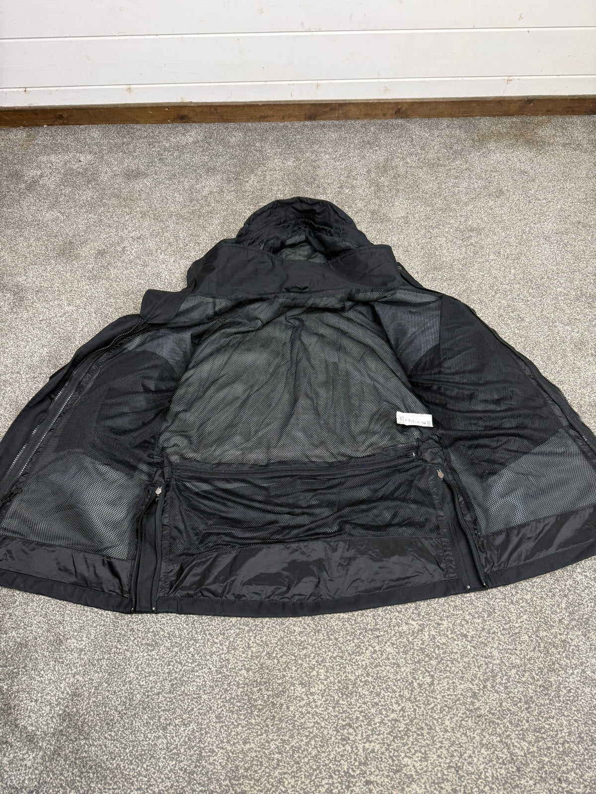 Ex Heddlu South Wales Police Waterproof Jacket Smock BADGED - Medium Collector Display Film TV Uniform