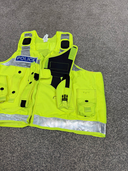 Ex Police PWL Hi-Vis Utility Taser Tactical Vest BADGED Large Film TV Collector Display