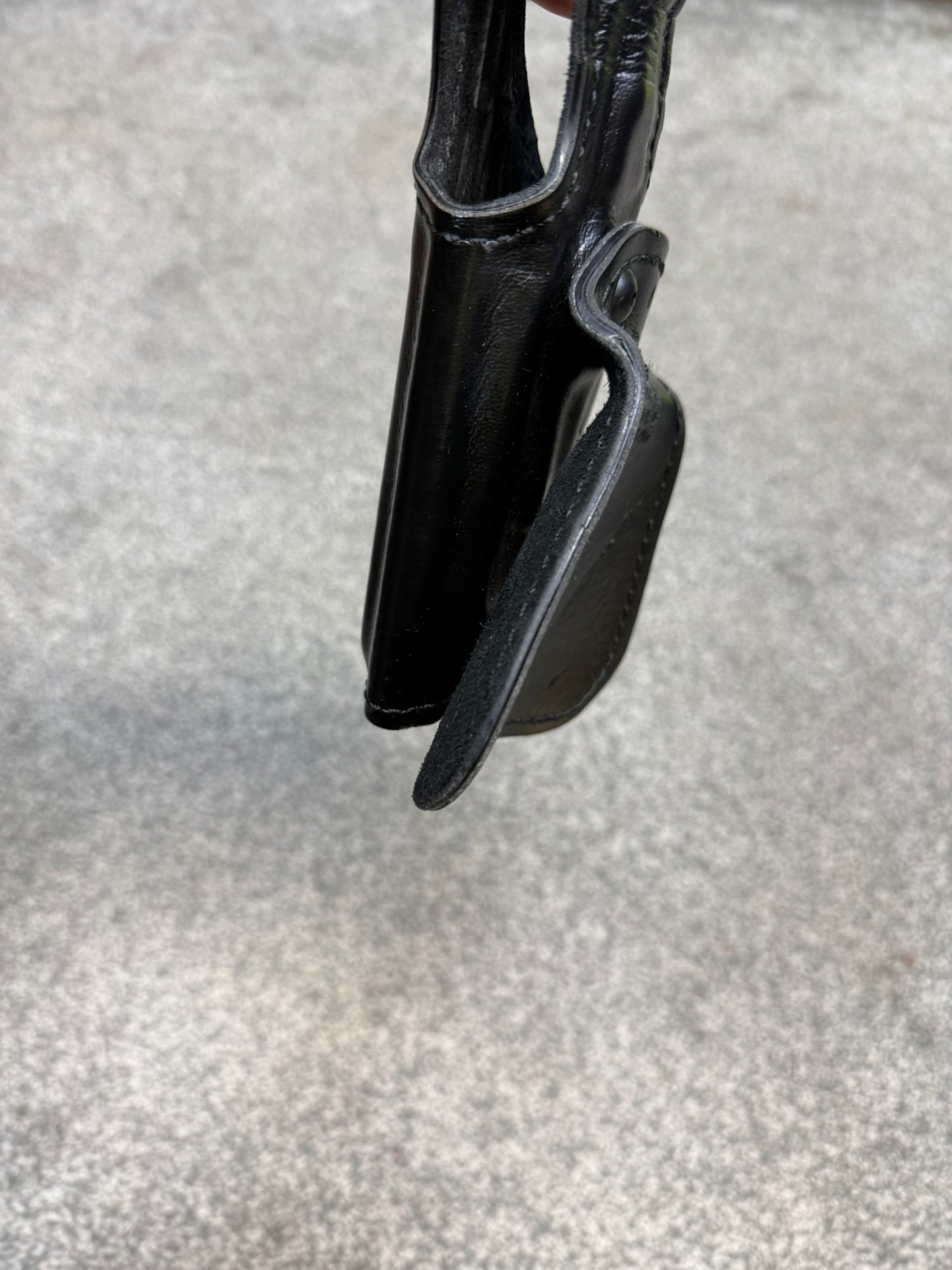 Ex Police Safariland 518-78 Leather Paddle SIG Holster Airsoft Collector Display