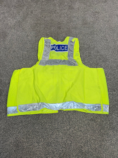 Ex Police PWL Hi-Vis Utility Taser Tactical Vest BADGED Large Film TV Collector Display