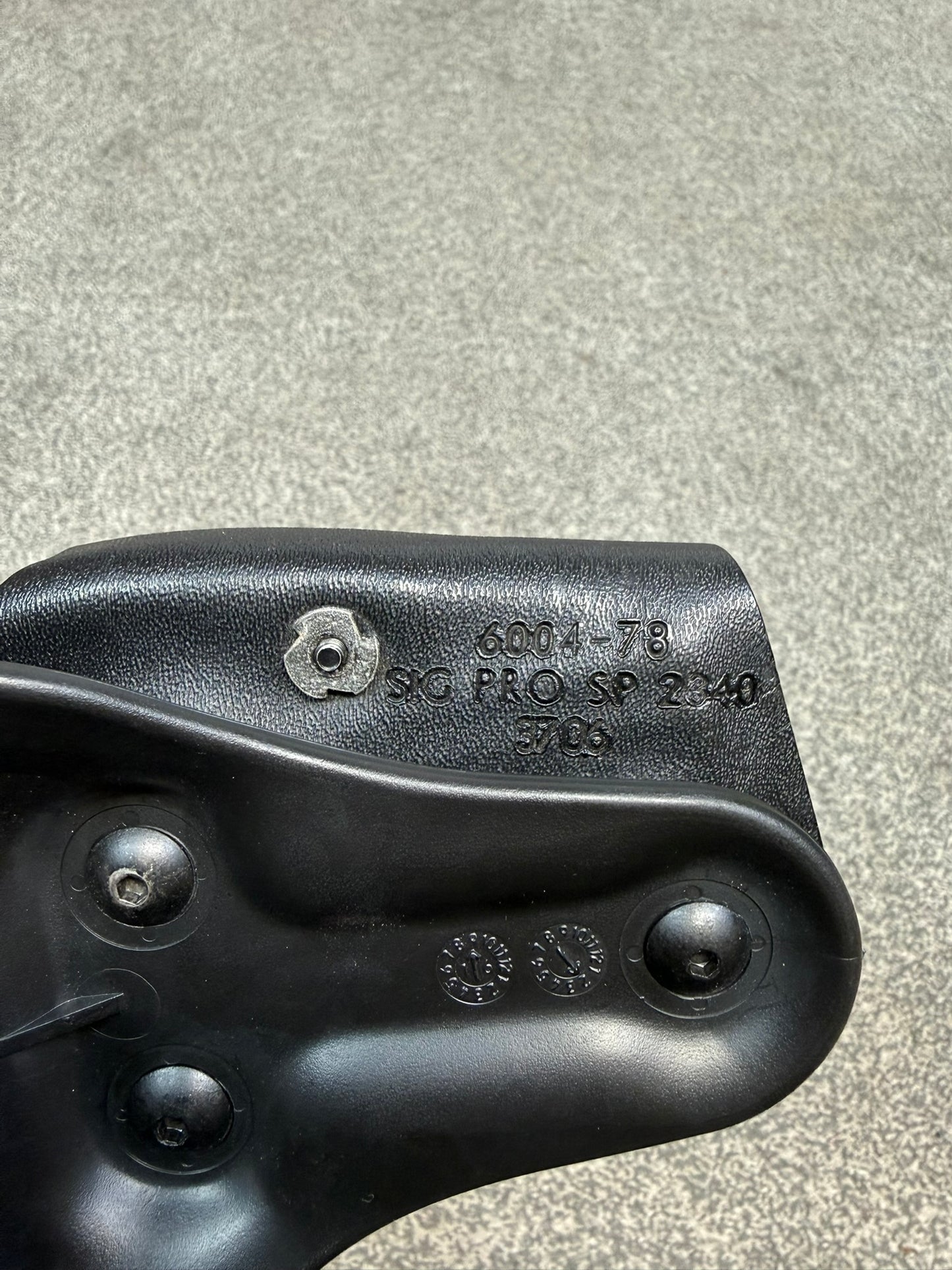 Ex Police Safariland 6004-78 SIG Pro Duty Belt Holster Airsoft Display