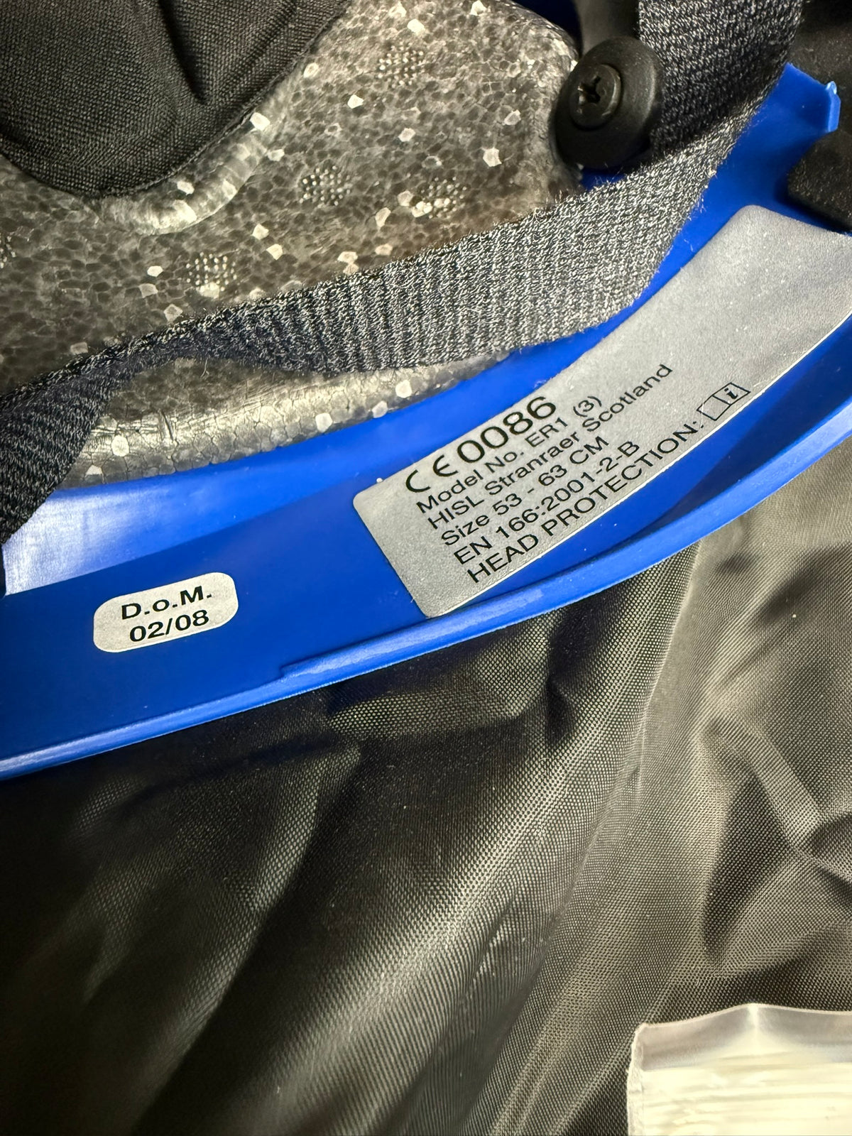 Ex Police Cromwell ER1 Emergency Responder Helmet Incident Search and Rescue Safety Helmet 53-63cm