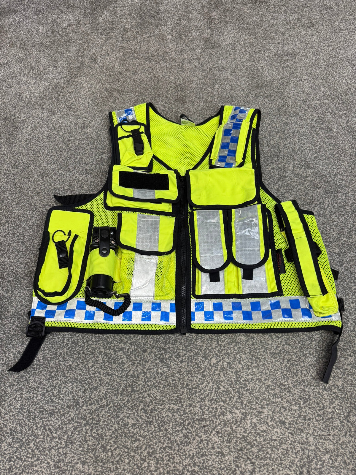 Ex Police Hi Vis Utility Tactical Vest Dog Handler Security Patrol