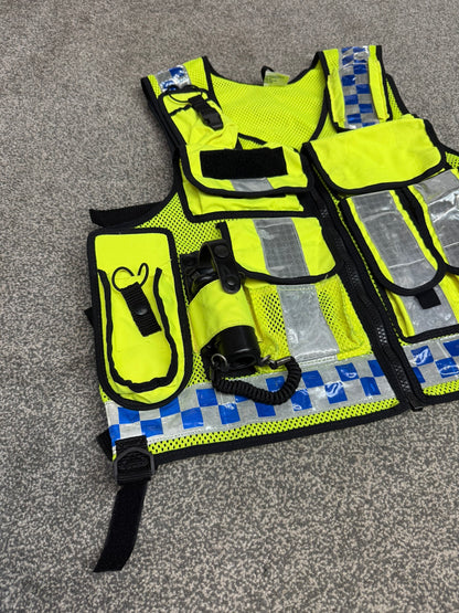 Ex Police Hi Vis Utility Tactical Vest Dog Handler Security Patrol