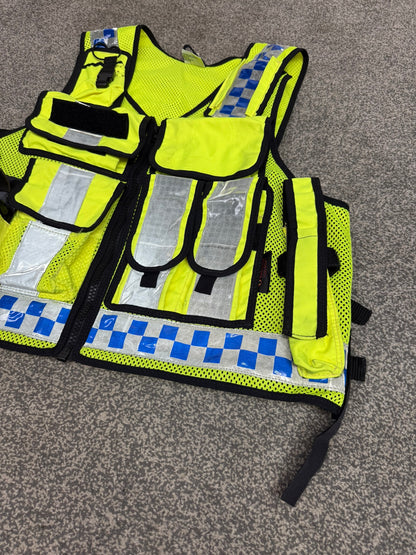 Ex Police Hi Vis Utility Tactical Vest Dog Handler Security Patrol