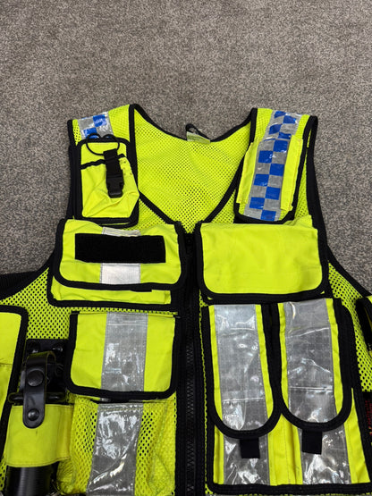 Ex Police Hi Vis Utility Tactical Vest Dog Handler Security Patrol