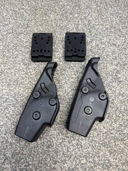 2x Blackhawk CQC Taser X26 Holster JOB LOT Ex Police Airsoft Cosplay