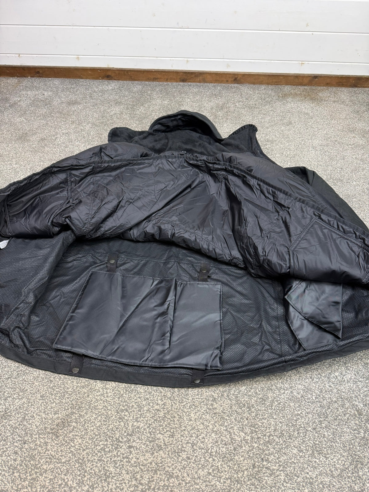 Ex Police Arktis Black Smock Jacket With Liner VGC - X LARGE Dog Handler Security