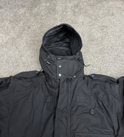 Ex Police Arktis Black Smock Jacket With Liner VGC - X LARGE Dog Handler Security