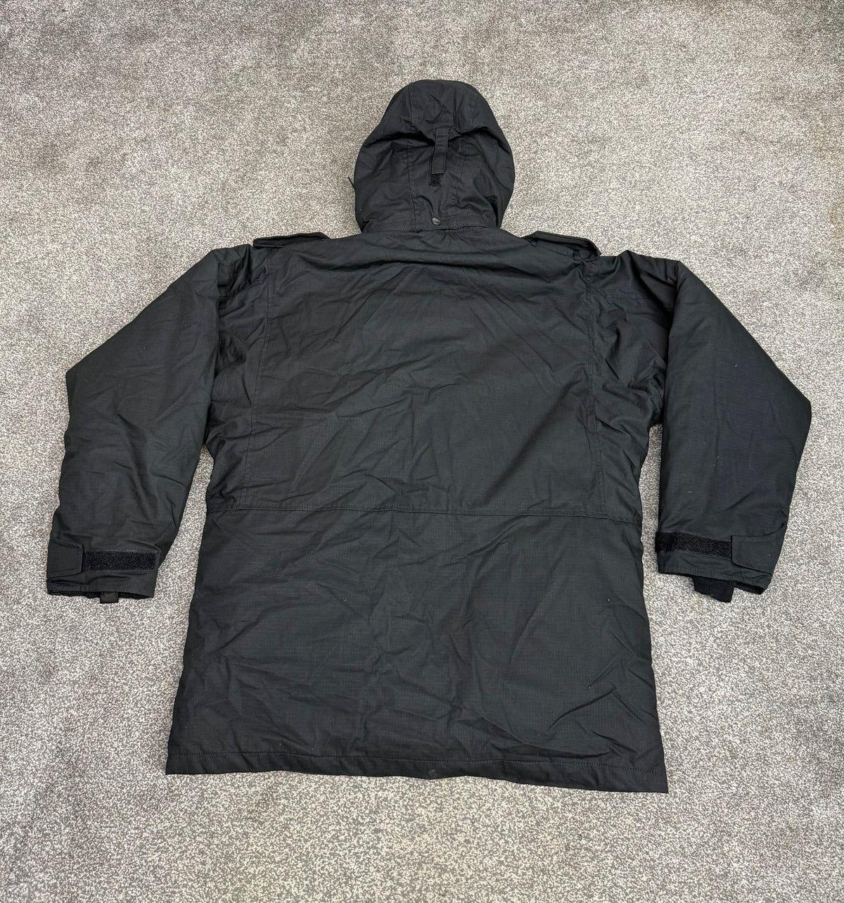 Ex Police Arktis Black Smock Jacket With Liner VGC - X LARGE Dog Handler Security