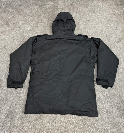 Ex Police Arktis Black Smock Jacket With Liner VGC - X LARGE Dog Handler Security
