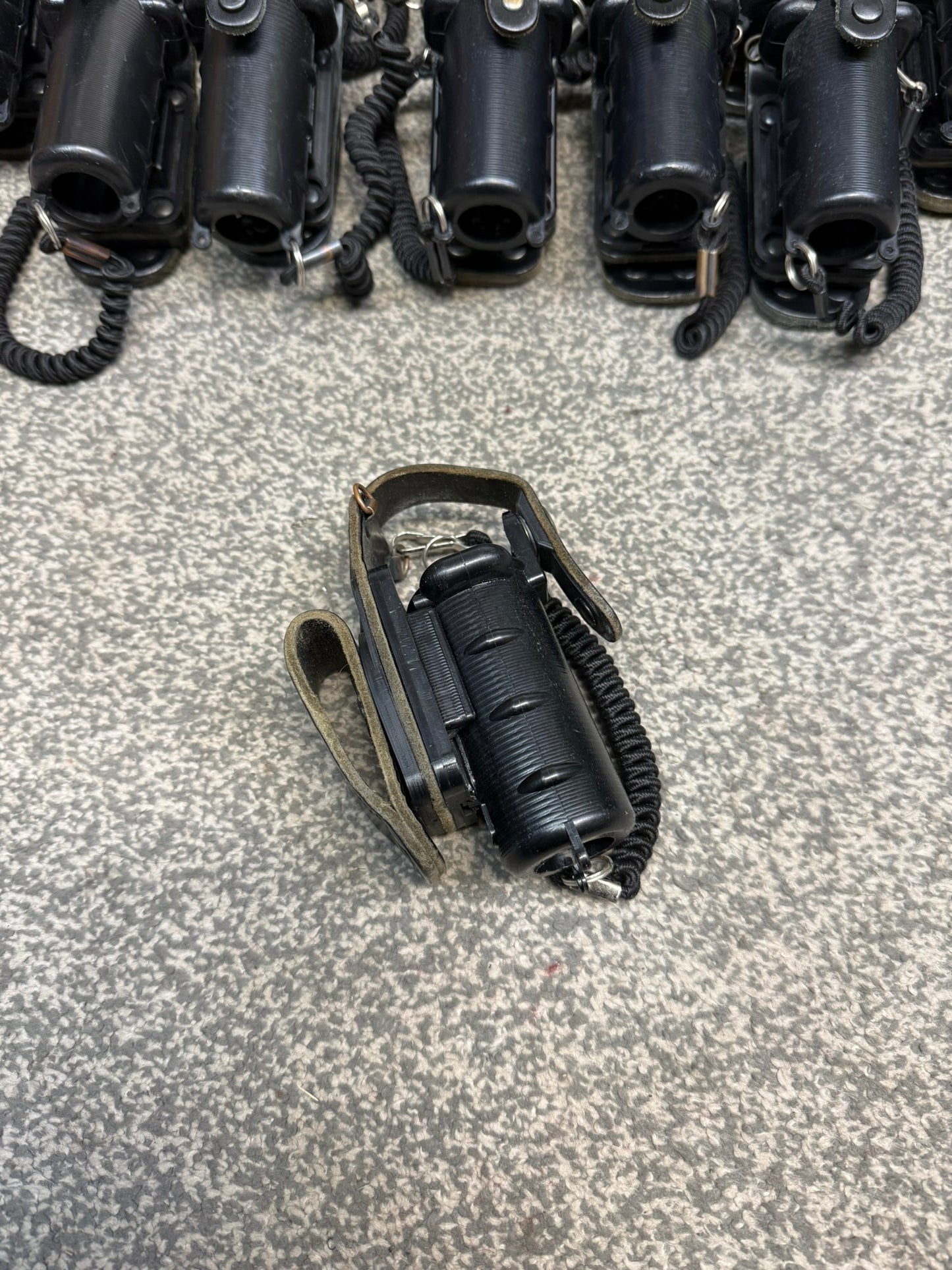 Ex Police CS Pepper Spray Holder Peter Jones Duty Belt 360° & Lanyard