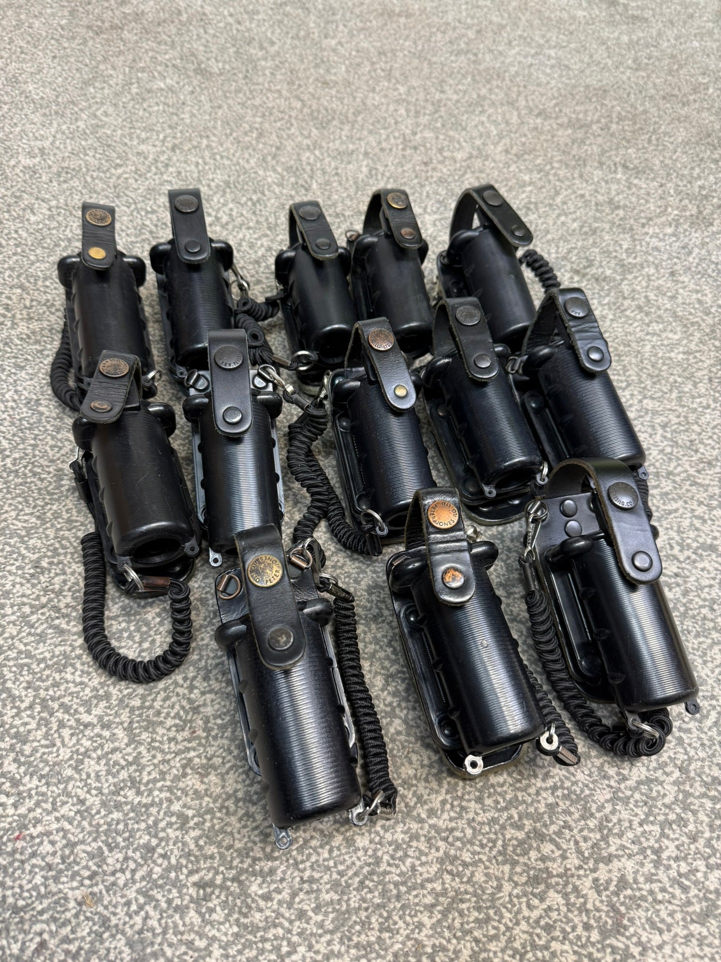 Ex Police CS Pepper Spray Holder Peter Jones Duty Belt 360° & Lanyard