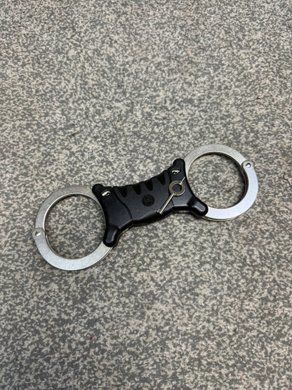 Ex Police TCH840 Handcuffs Rigid Cuffs With Key Security Collector