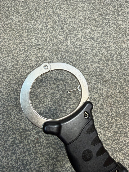 Ex Police TCH840 Handcuffs Rigid Cuffs With Key Security Collector