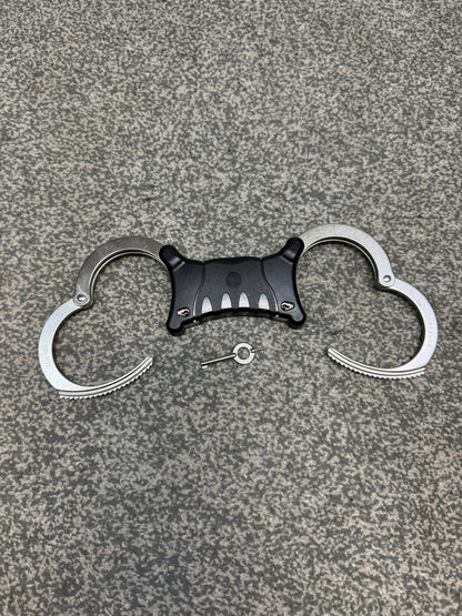 Ex Police TCH840 Handcuffs Rigid Cuffs With Key Security Collector