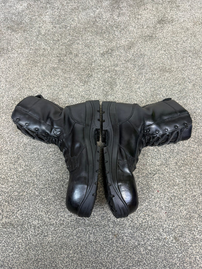Ex Police Magnum Elite Shield Combat Boots Black Leather UK 13 Security Work
