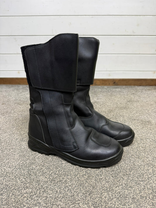 Ex Police Altberg Clubman Roadster Leather Motorcycle Boots Touring Waterproof Bike Boots UK 9