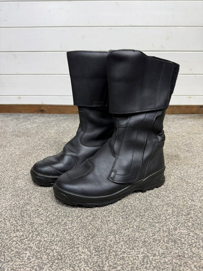 Ex Police Altberg Clubman Roadster Leather Motorcycle Boots Touring Waterproof Bike Boots UK 9