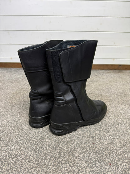 Ex Police Altberg Clubman Roadster Leather Motorcycle Boots Touring Waterproof Bike Boots UK 9