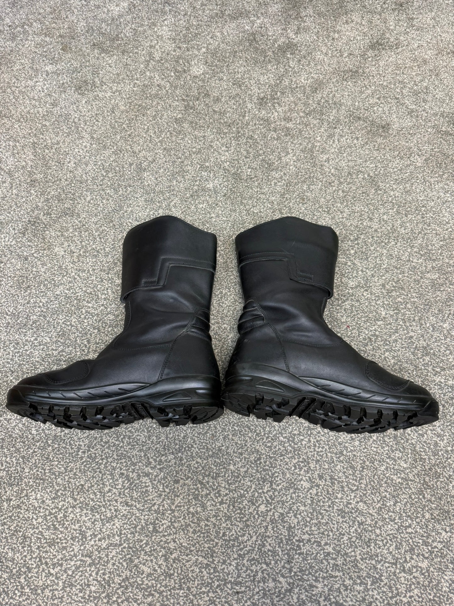 Ex Police Altberg Clubman Roadster Leather Motorcycle Boots Touring Waterproof Bike Boots UK 9