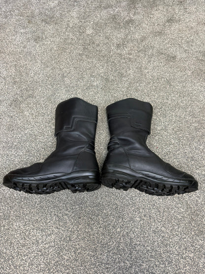 Ex Police Altberg Clubman Roadster Leather Motorcycle Boots Touring Waterproof Bike Boots UK 9
