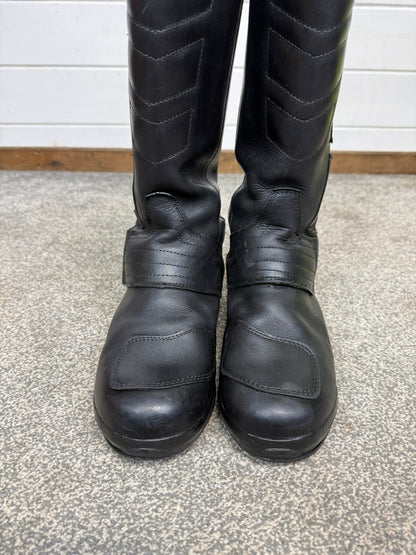 Ex Police Altberg Skywalk Leather Motorcycle Boots Touring Waterproof Bike Boots UK 8