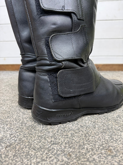 Ex Police Altberg Skywalk Leather Motorcycle Boots Touring Waterproof Bike Boots UK 8